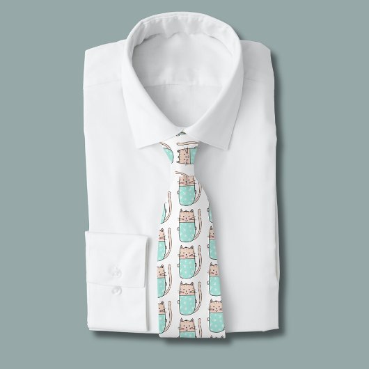 Niedliches Blumenmuster Krawatte