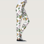 Niedliches Blumenmuster Leggings (Rechts)