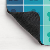 Niedliches Blumenmuster Mouse Pad Mousepad (Ecke)