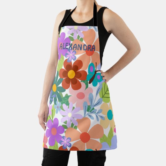 Niedliches Blumenmuster Schürze (InSitu)