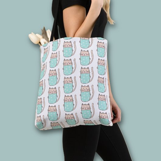 Niedliches Blumenmuster Tasche