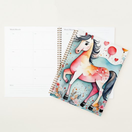 Niedliches Blumenpferd Planer (Anzeige)