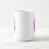 Niedliches Blumenrehkitz Kaffeetasse (Mittel)