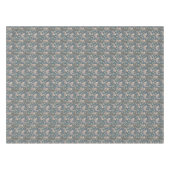 Niedliches Blumensloth-Muster Tischdecke (Vorderseite (Horizontal))