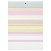 Niedliches Boba Milk Tee Pun Clipboard Klemmbrett (Rückseite)