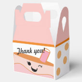 Niedliches Boba-Party Geschenkschachtel (Geöffnet)