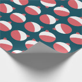 Niedliches Bobberwackelpapier Geschenkpapier (Ecke)