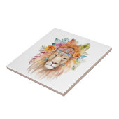 Niedliches boho Aquarellendesign Fliese (Seite)
