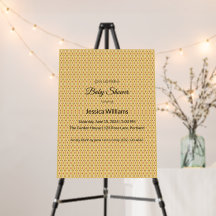 Niedliches Boho Baby Duschgeschlecht neutral, anpa