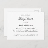 Niedliches Boho Baby Duschgeschlecht neutral, anpa Ankündigungspostkarte (Vorne/Hinten)