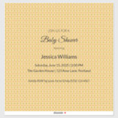 Niedliches Boho Baby Duschgeschlecht neutral, anpa Aufkleber (Blatt)