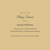 Niedliches Boho Baby Duschgeschlecht neutral, anpa Aufkleber (Vorderseite)