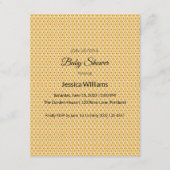 Niedliches Boho Baby Duschgeschlecht neutral, anpa Begleitkarte (Vorderseite)