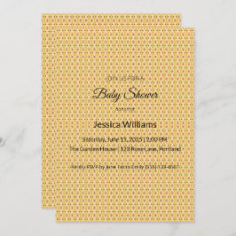 Niedliches Boho Baby Duschgeschlecht neutral, anpa Hinweiskarte