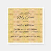 Niedliches Boho Baby Duschgeschlecht neutral, anpa Serviette (Vorderseite)