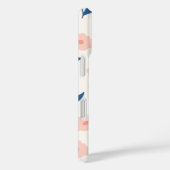 Niedliches Boho Chic Pink-Blume-Muster Case-Mate iPhone Hülle (Rückseite / Rechts)