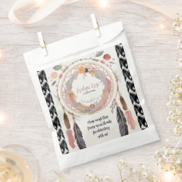 Niedliches Boho Dreamcatcher Baby Dusche Party Geschenktütchen
