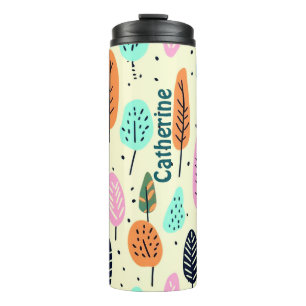 NIEDLICHES BOHO-PATTERN-DESIGN THERMOSBECHER