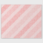 Niedliches Boho Pink Floral Rainbow-Muster Geschenkpapier (Flach)