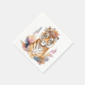 Niedliches boho Wasserfarbenhippiger-Design Serviette (Ecke)