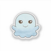 Niedliches Boo Design Trendy Einzigartig Aufkleber (Vorderseite)