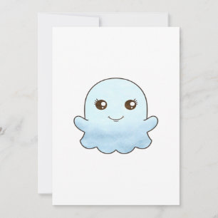 Niedliches Boo Design Trendy Einzigartig Feiertagskarte