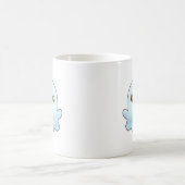 Niedliches Boo Design Trendy Einzigartig Kaffeetasse (Mittel)