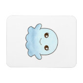 Niedliches Boo Design Trendy Einzigartig Magnet (Horizontal)