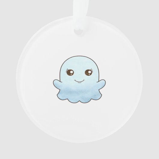 Niedliches Boo Design Trendy Einzigartig Ornament (Vorderseite)