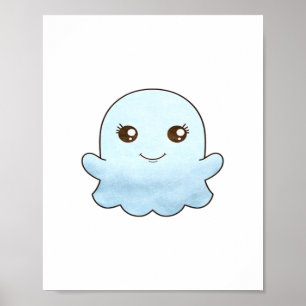 Niedliches Boo Design Trendy Einzigartig Poster