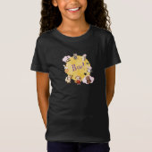 Niedliches Boo Halloween Girl Costume Party T-Shirt (Vorderseite)