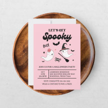 Niedliches Boo Spooky Ghost Halloween Pink Girl