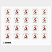 Niedliches Bookworm Book Stickers Personalisiertes (Blatt)