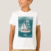 Niedliches Boot - Meine erste Kreuzfahrt - Custom T-Shirt (Vorderseite)