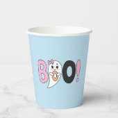 niedliches botime Fun Halloween-Party Pappbecher (Rückseite)