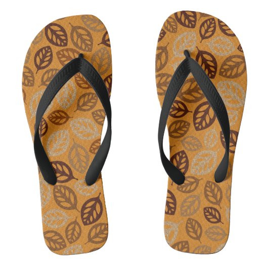 Niedliches braunes Blätter Badesandalen (Fußbett)