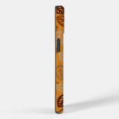 Niedliches braunes Blätter Case-Mate iPhone Hülle (Rückseite / Rechts)