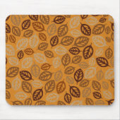 Niedliches braunes Blätter Mousepad (Vorne)