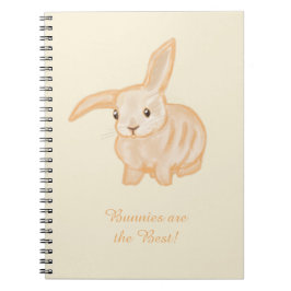 Niedliches braunes Kaninchen - transparent auf Bei Notizblock