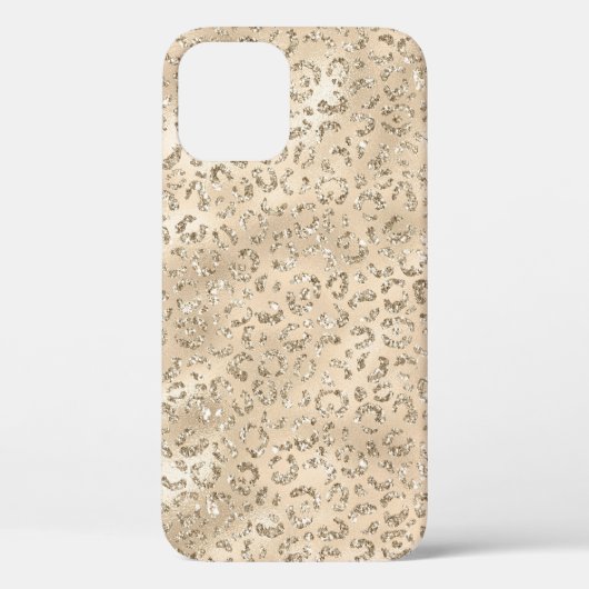 Niedliches braunes Muster der Leopardenhaut Case-Mate iPhone Hülle (Rückseite)