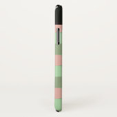 Niedliches braunes Owl mit rosa Bow Case-Mate iPhone Hülle (Hinten/Rechts)