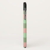 Niedliches braunes Owl mit rosa Bow Case-Mate iPhone Hülle (Hinten/Links)