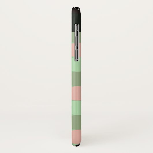 Niedliches braunes Owl mit rosa Bow Case-Mate iPhone Hülle (Hinten/Links)