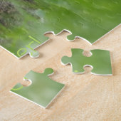 Niedliches Braunschweig mit Blume zu Ostern im Gra Puzzle (Seite)