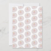 Niedliches Brautparty Brunch mit frittiertem Ei Einladung (Rückseite)