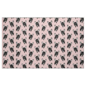 Niedliches brindle Frenchie ist ein Träumer Stoff (Fat Quarter (45,7 x 55,9 cm))