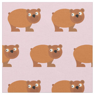 Niedliches Brown Bear Kid Baby Kinderzimmer Light  Stoff