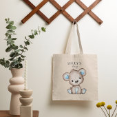 Niedliches Brown Bear Mit Monogramm Baby Tragetasche