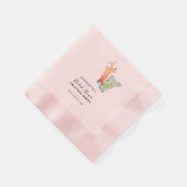 Niedliches Brunch-Brautparty Serviette (Ecke)