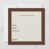 Niedliches Buch-Club-Party Einladung (Rückseite)